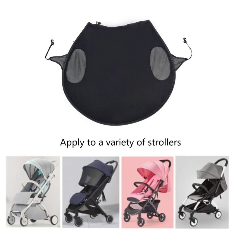 

Universal Pram Sunshade Cover Baby Stroller Rainproof Cover Protectors Sleeve