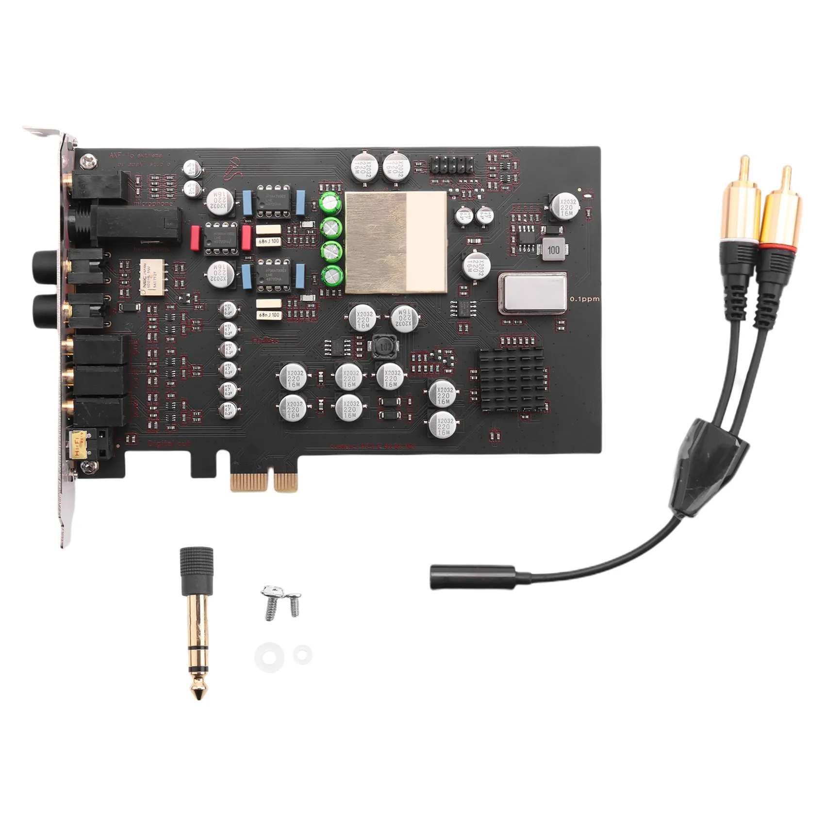 

Независимый Настольный усилитель Op Amp DAC встроенная звуковая карта HIFI PCI-E [звуковой источник PCIe MaX] компенсация HiFi/Warm