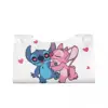 Custom Kiss Stitch Angel Tissue Box Holder Rectangular Cute PU Leather Facial Tissue Box Cover for Car Office 2