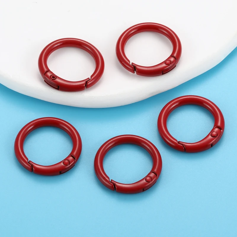 Multi-Colored Alloy Keychain