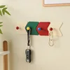 Dopamine Color Simple Arrow Punch-free Hook Traceless Kitchen Bathroom Toilet Universal Strong Sticky Hook Wall Hooks 1