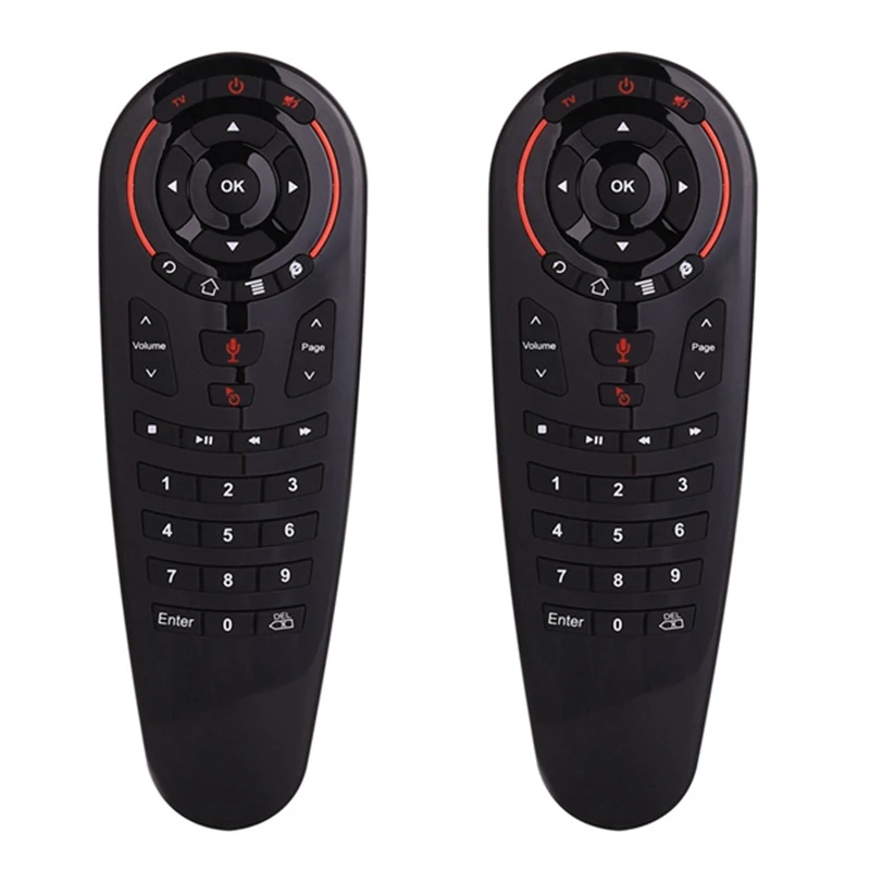

Пульт дистанционного управления G30S Air Mouse, 2,4 ГГц, 33 клавиши, гироскоп