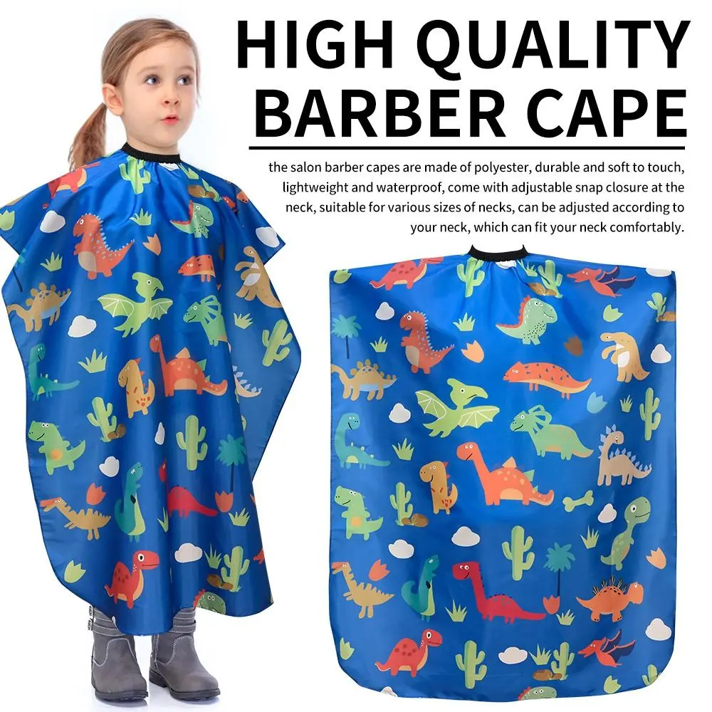 Accessories Professional Kids Barber Cape Durable Cute Hair Cutting Cape Waterproof Hairdressing Salon