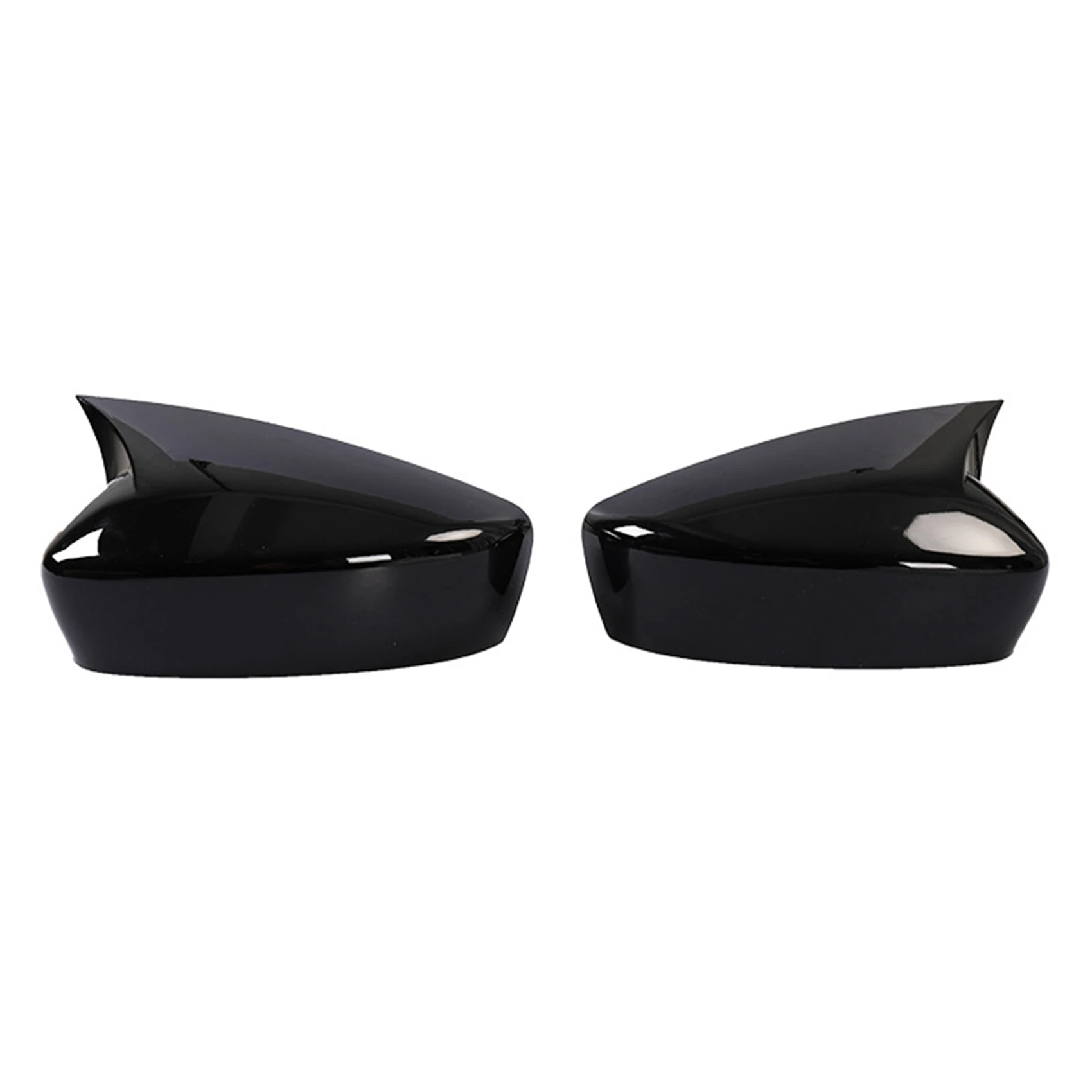 

Car ABS Black External Side Door Rear View Mirror Cover Mirror Cap for Mazda 3 Axela 2017-2018