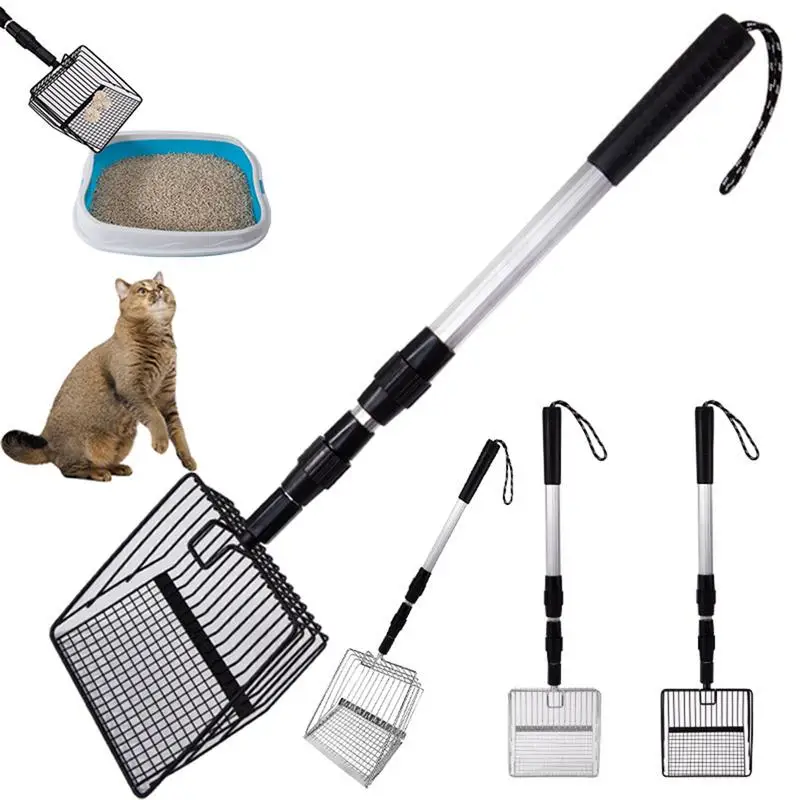 Stretchable Metal Litter Scoop 1