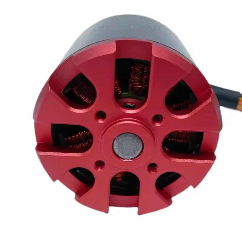 Moteur RC brushless haute performance 140KV à 320KV avec capteurs et connecteurs, prêt pour montage sur voiture ou bateau.
