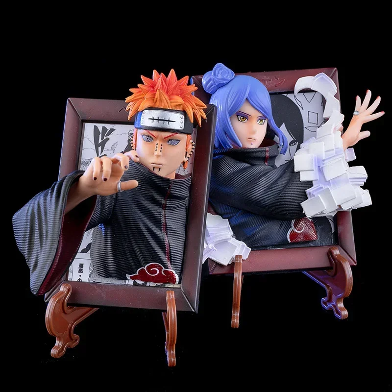 Naruto Konan Akatsuki Statue Figur 28 cm (11 Zoll) Papier Engel Flügel Naruto Konan Akatsuki Statue Figur 28 cm (11 Zoll) Papier Engel Flügel