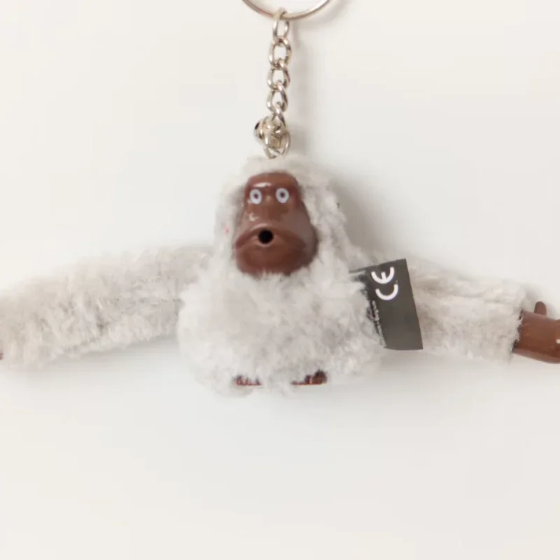 Cute Plush Monkey Keychain Orangutan Pants Women's Bag Car Accessories Female Toy Messenger Bag Doll Plush Doll Keychain 3