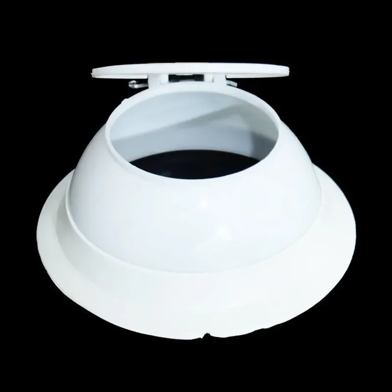 12cm White Round Squat Toilet Deodorant Plug Sewer Pipe Sink Drain Backflow Preventer Filter Plastic Kitchen Bathroom Fitting 5