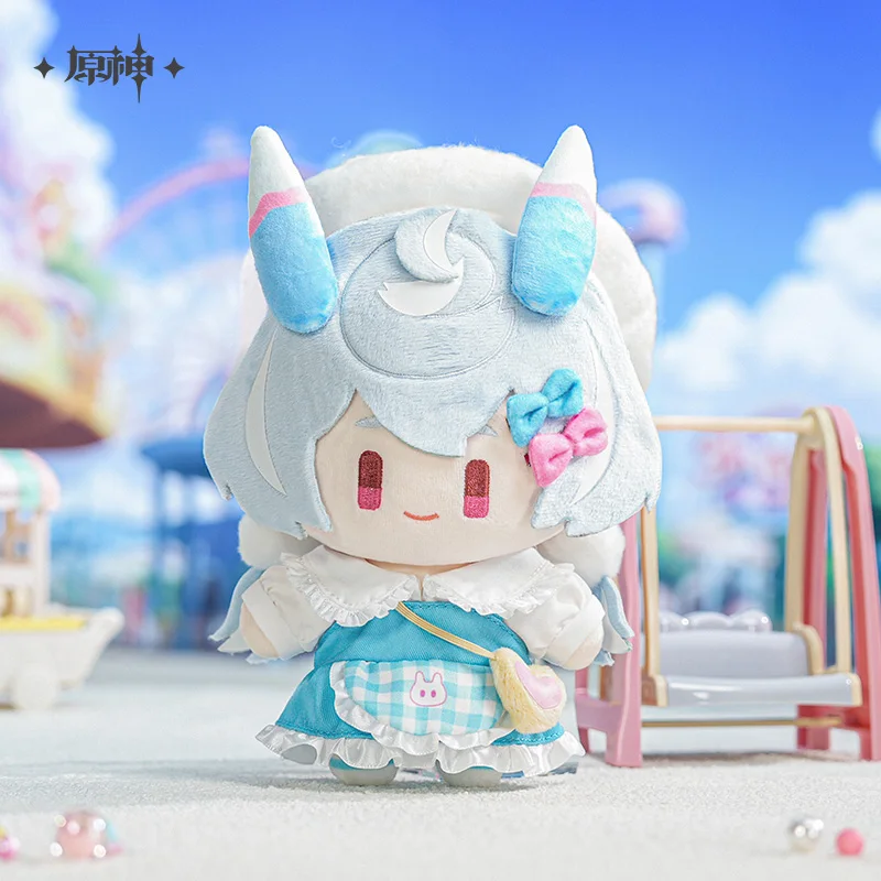 Genshin Impact Wriothesley Sigewinne Mini cartoon doll [Official product] Cute doll with clothes on boys girls Gifts Christmas