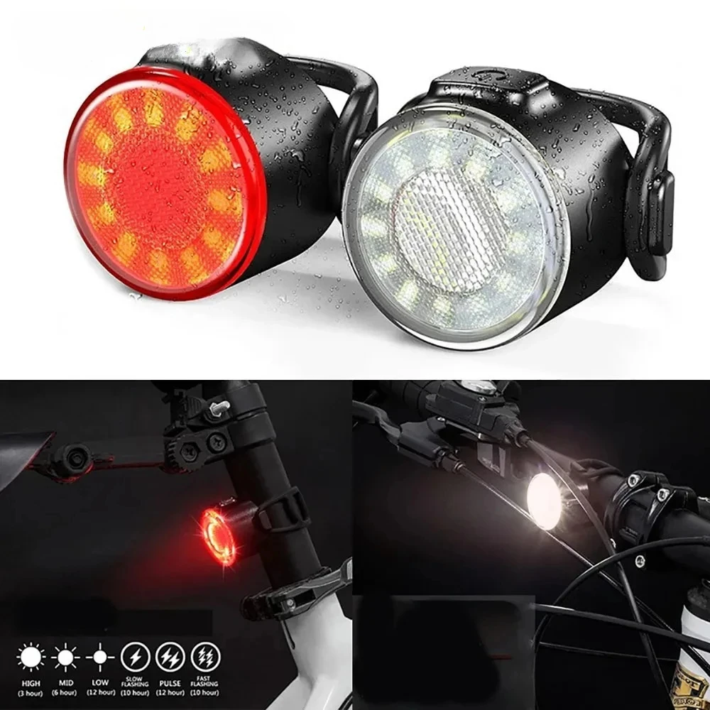norms Bike Taillight Waterproof Red