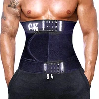 AfruliA Men Slimming Belt Waist Trainer Body Shapers Corset Shapewear High Compression Modeling Strap Sports Brace Fajas Girdles 1