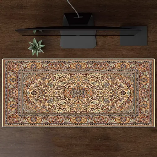 Persian Mouse Pad Large Carpet Persian Pattern MousePad Game Desk Accessories Computer Desk Mat Bedroom Floor Mat Persian Carpet - Image 3