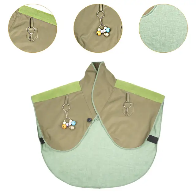 Parrot Anti Scratch Shoulder Protector Wear Resistant Bird Diaper Poop Cover for Small Medium Parrots Macaws Conures Parakeets 5
