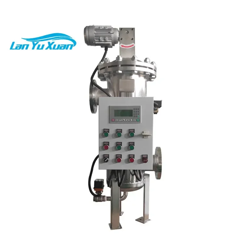 

Factory sale customized brush scraper type industrial automatic self cleaning filter auto clean self-cleaning water filter price