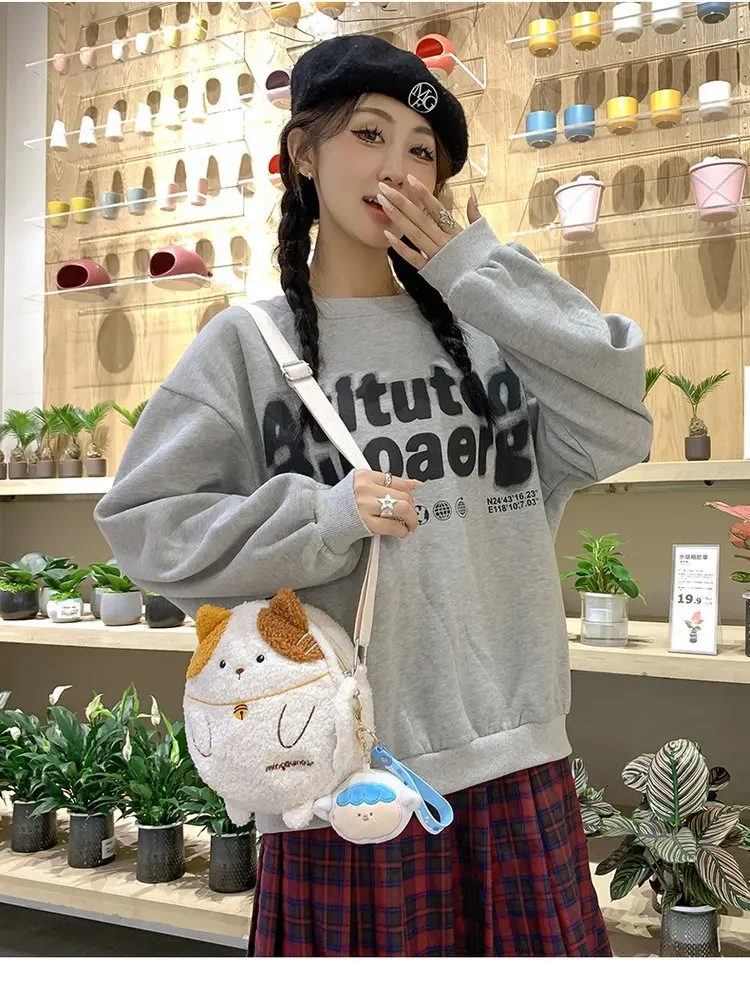 Kawaii Therapy Cat Harajuku Shoulder Bag - Limited Edition