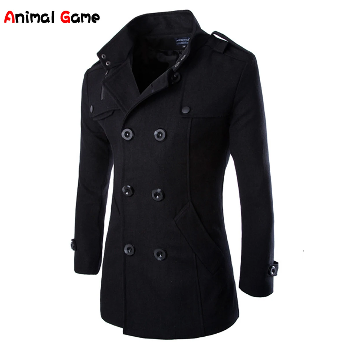 Winter Korean Men Trench Coat 2021 Korean Wool Jacket Man Korean Men Clothing Coat Trench
