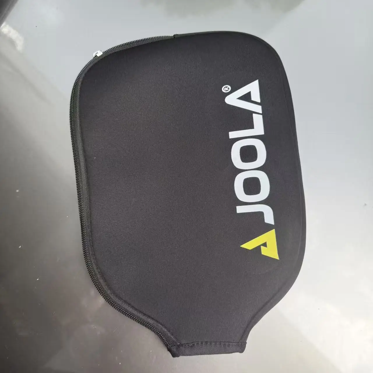 JOOLA – housse de raquette de base Anti-Collision avec fermeture éclair, noire, haute élasticité, housse de protection Simple