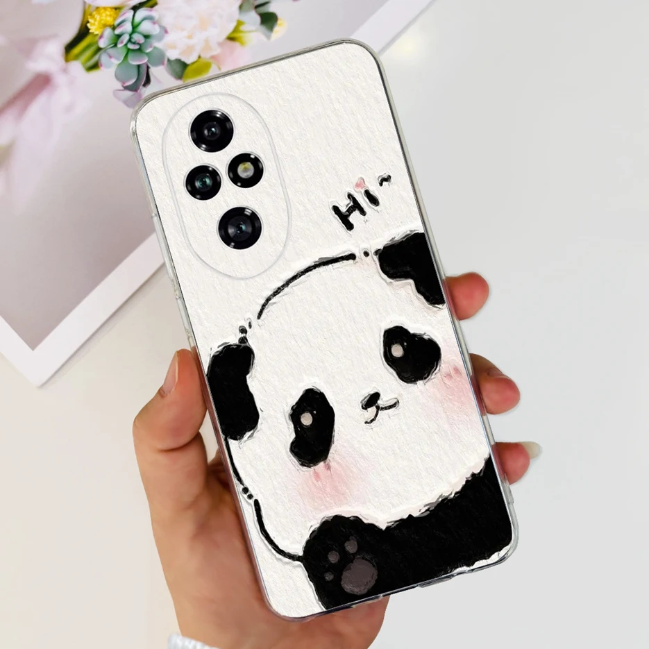 Cute Painted Clear Silicone Case - Soft Protective Cover