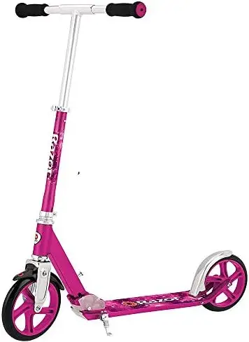 

A5 Lux Kick Scooter, Age 8+, Max Weight 100 kg, Pink, Large Hockey grip Hockey puck Air hockey Hockey tape