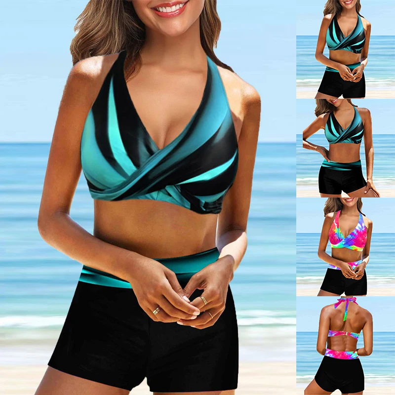 

2023 New Fashion Swimwear Two Piece Beach Swimwear Women's Summer Bikini Women's New Design Printed Bikini Sexy Swimwear