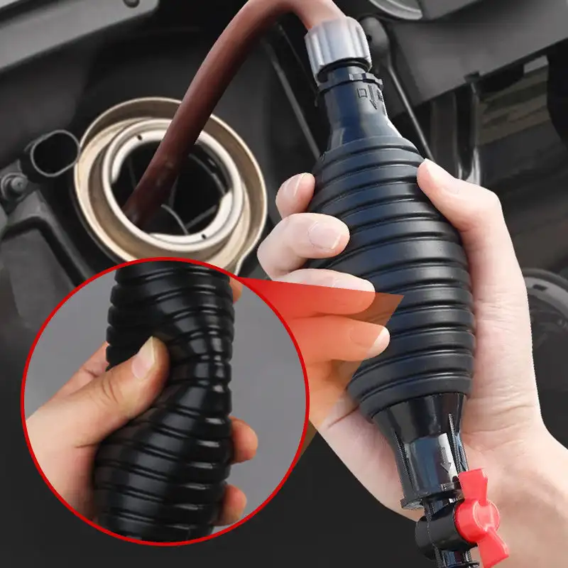 Manual Hand Water Pump Suction Pump Oil Water Petrol Diesel Fuel Liquid Transfer Pipe Plastic