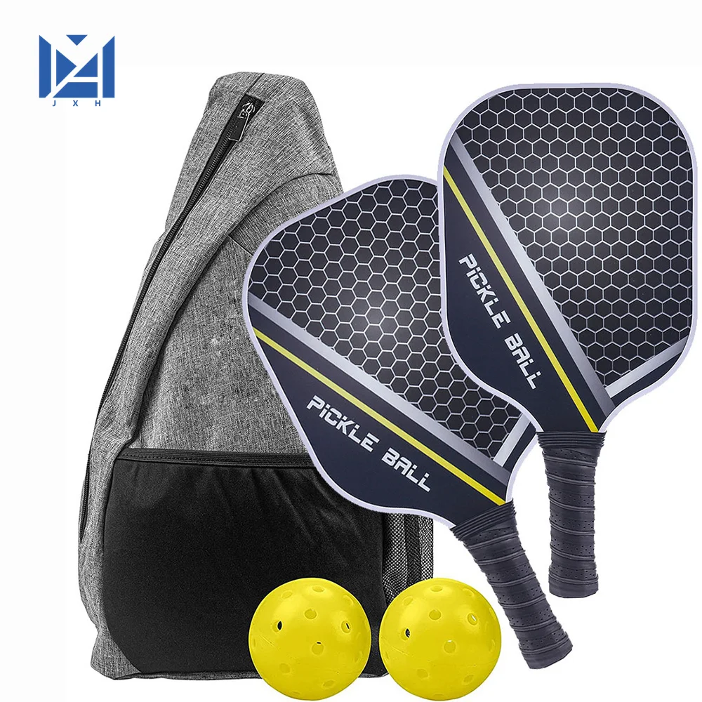   Pickleball Paddles Set-Graphite Carbon Fiber Usapa Approved Lightweight Racquets Set Indoor and Outdoor Exercise For All Ages 