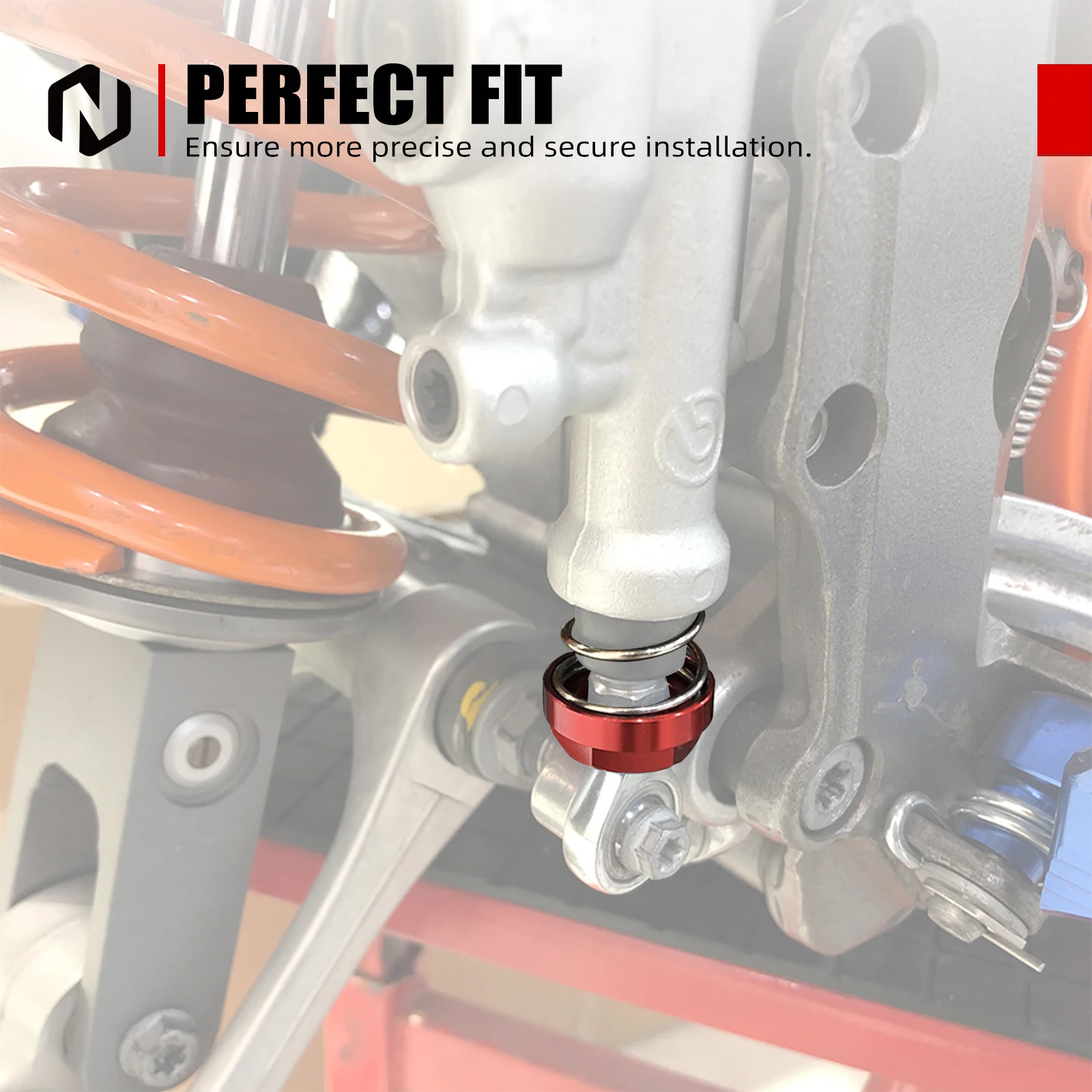 NICECNC Für KTM 2003–2025 EXC 300 TPI EXC 250 EXC 350 EXC 450 SX 125 SXF 250 SXF 450 XCW 300 XC XCF Hinterradbrems-Rückholfeder-Kit – Detail 10