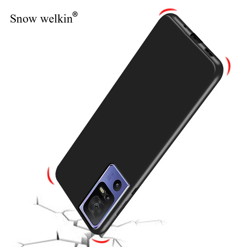 Ultra Thin Soft Silicone TPU Back Phone Cover - Transparent Protection Case