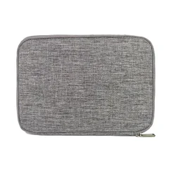 Nylon Waterproof Smart Watch Band Storage Case - Portable Travel Organizer Pouch (Grey)