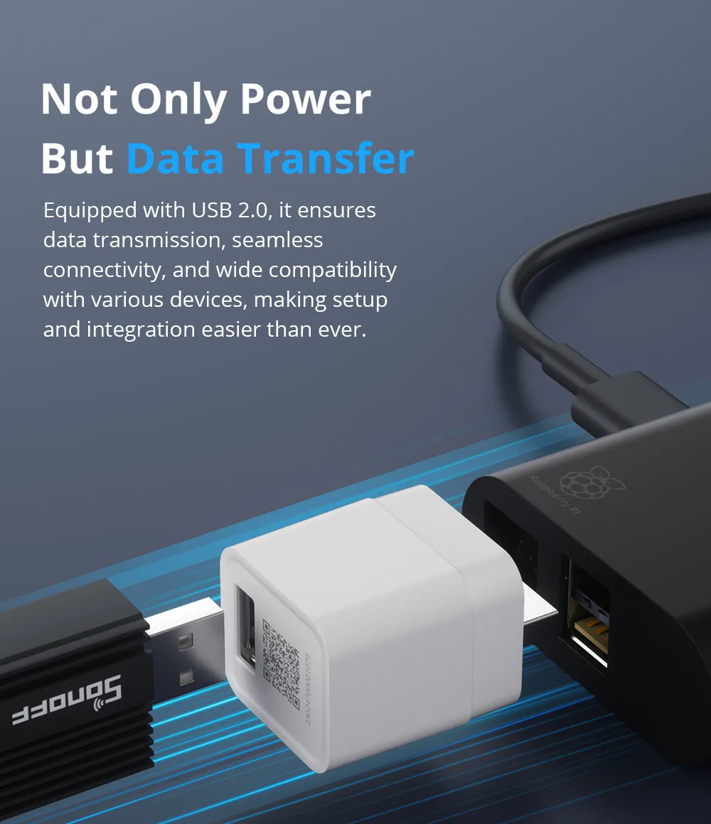 ZBMicro Micro Zigbee USB Smart Adaptor Intelligent Switch Support Fsat Charging