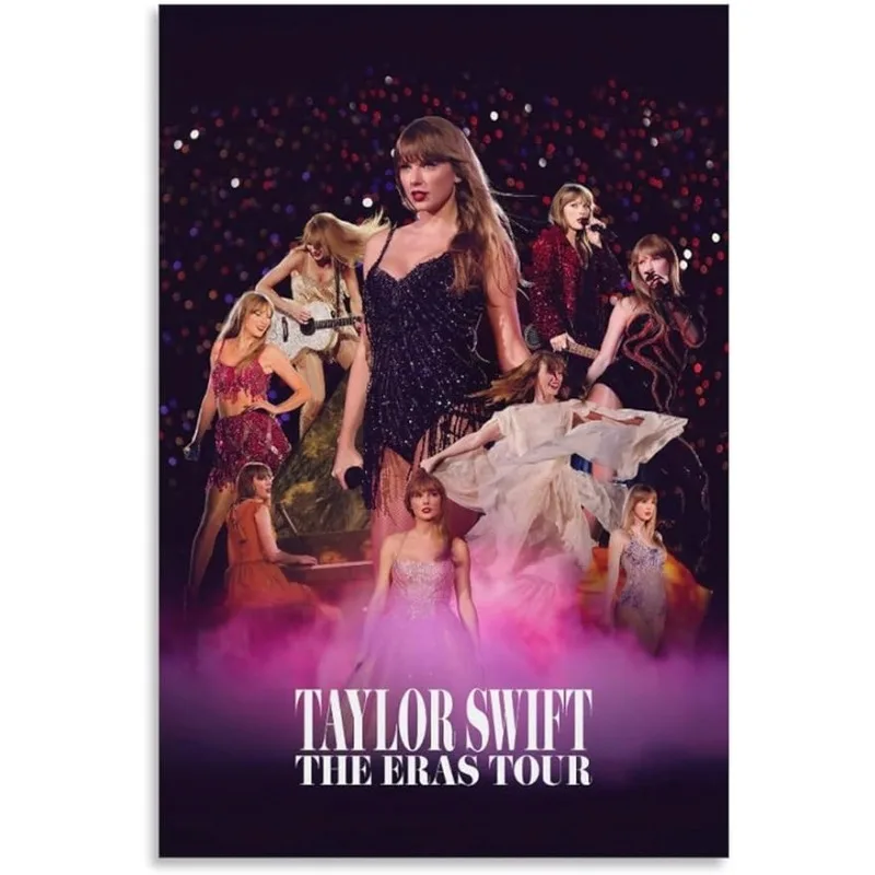 Taylor Poster Swift Eras Tour Album Metal Wall Sign