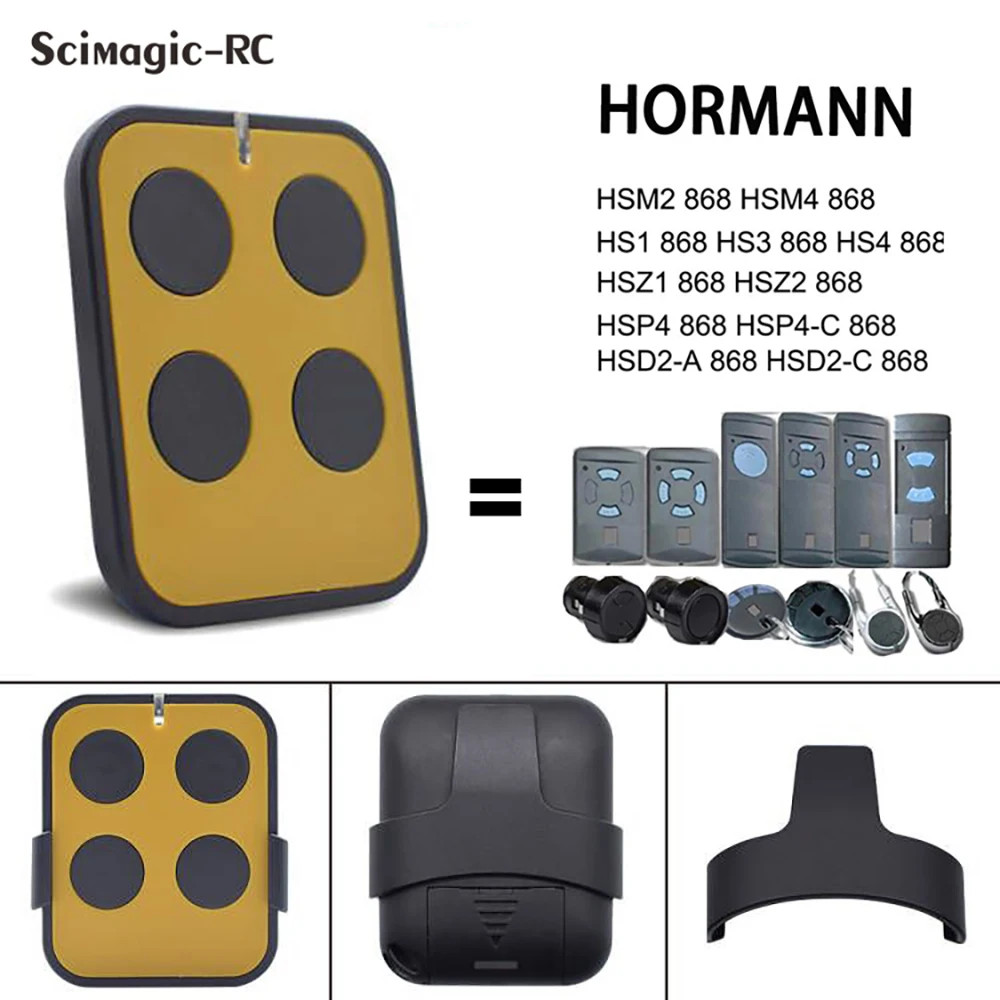 Self copy 4 in 1 Clone Hormann Remote Control Garage Door Opener