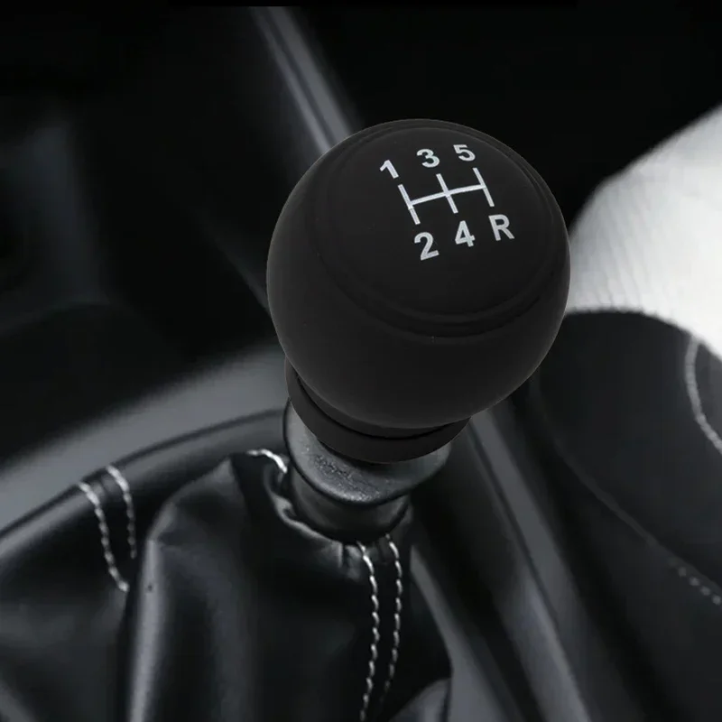 Gear shift knob cover universal silicone dustproof waterproof nonslip manual shifter