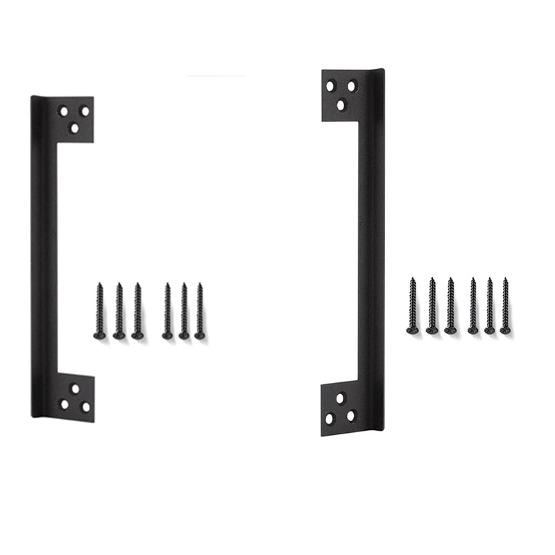 Door Latch Shield Plates, Outswing Door Security Protector, Latch Guard, Cover To Block 11 Inch Easy Install
