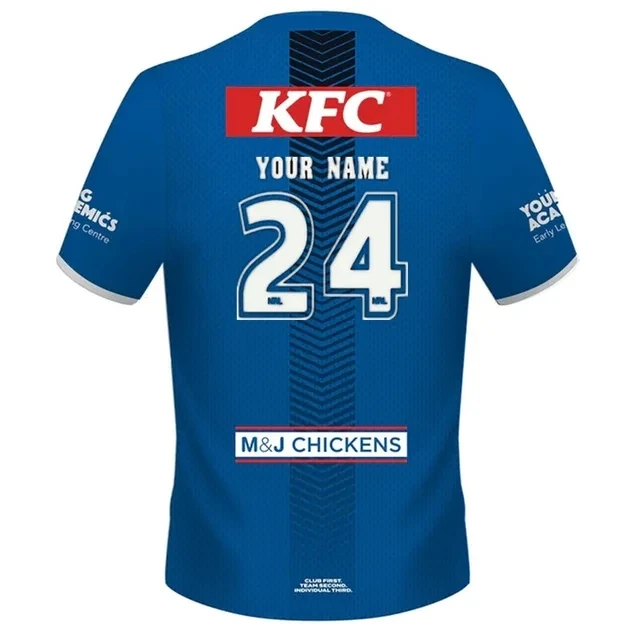 thumbnail image 1 of Camiseta de rugby de entrenamiento de los CANTERBURY BULLDOGS 2024 para hombre (nombre y número personalizados), 1 of 5