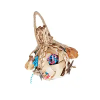 Large Parrot Toys Chew Toy Ball Cage Bite Hanging Training Bird Chewing Toy for Macaws Budgie Lovebird Finches Cockatoos 2