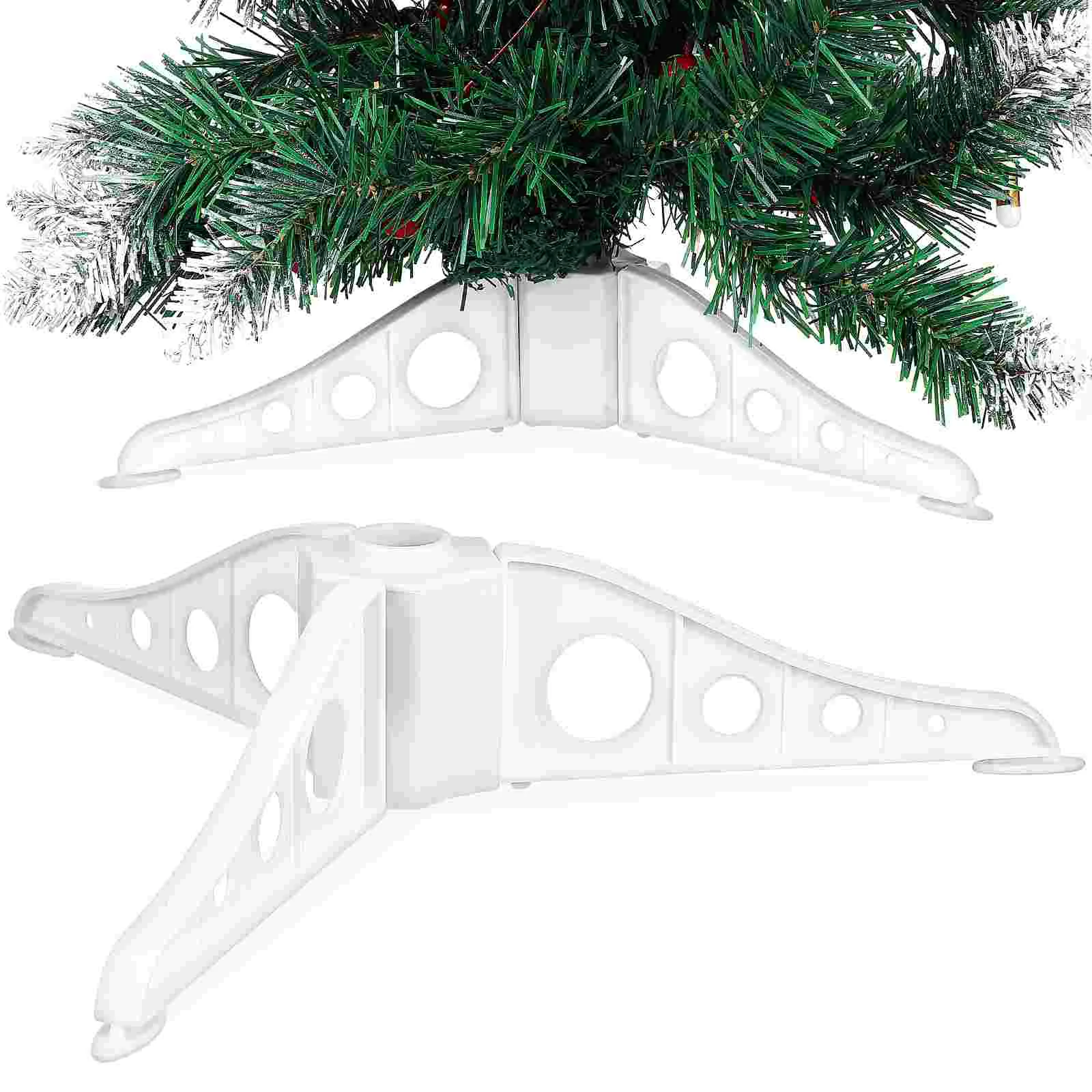 

Christmas Tree Stand Plastic Base Folding Xmas Tree Stand Rotating Replacement Artificial Tree Holder