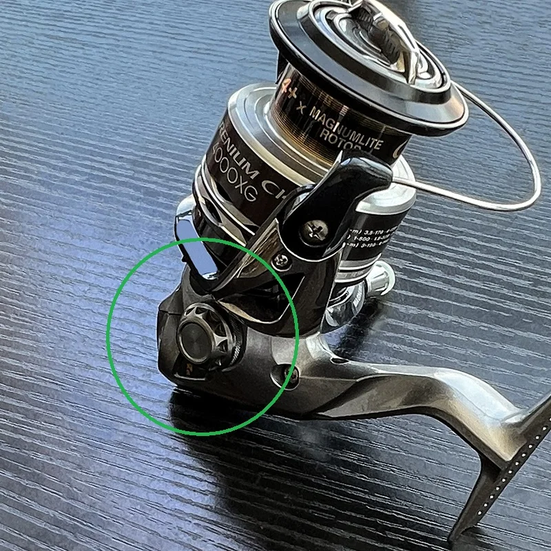 Kawa 1pc Fishing Reel Handle Cap Reel Accessory Suit For S Spinning Reel Screw Dia 10.8mmFishing Reel Rocker Parts For DIY