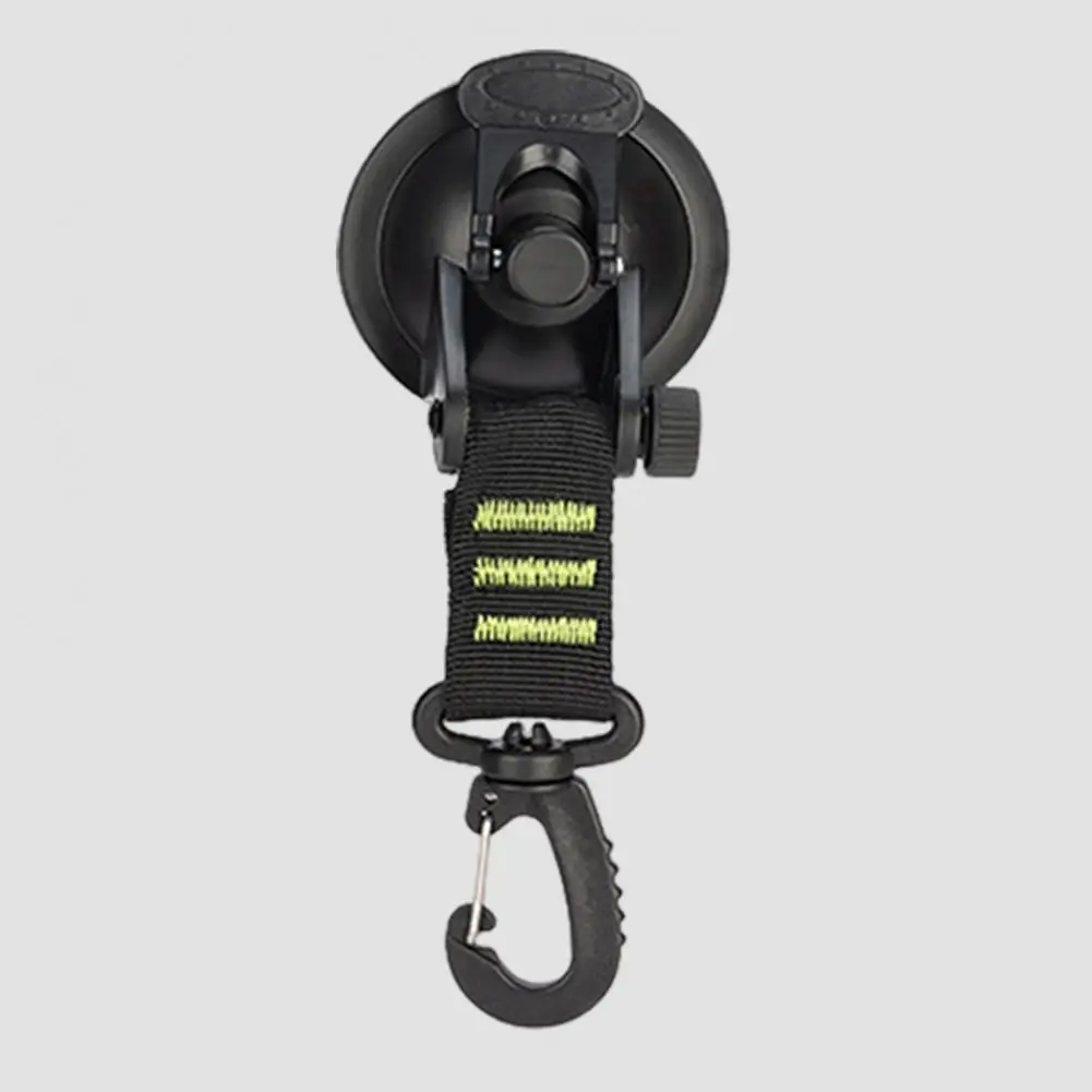 

Camping Supplies Portable Heavy-duty Suction Cup Hook Carabiner for Camping Lightweight Strong Load-bearing Outdoor Hanging
