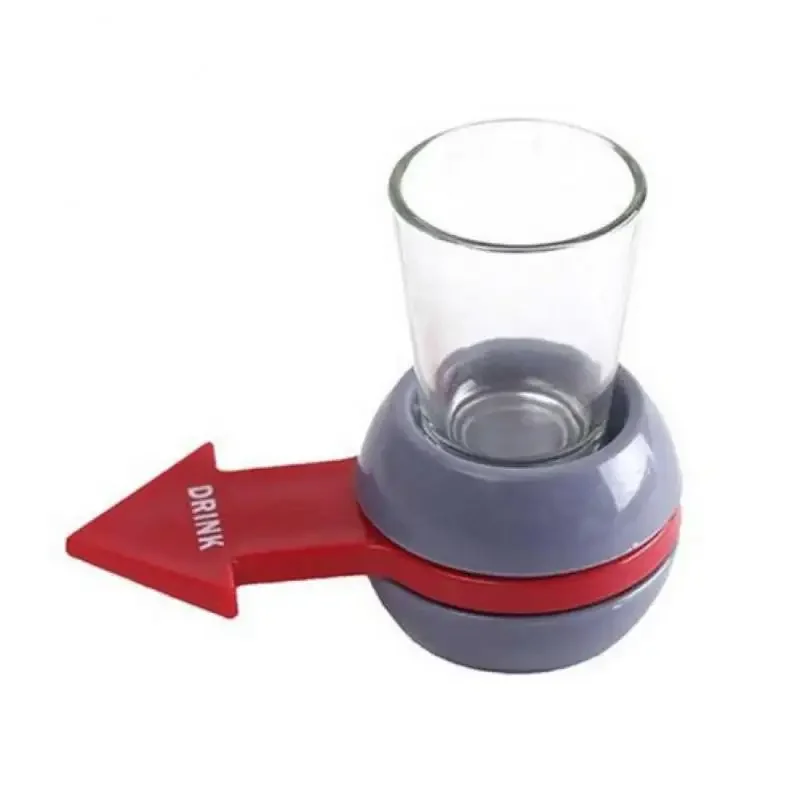 Funny Shot Spinner Party Game Rotatable Arrow Beer Wine Glass Cup Kit Spin  The Shot Drinking Game Gifts Entertainment Supplies - Price history &  Review, AliExpress Seller - Easy-shopping store