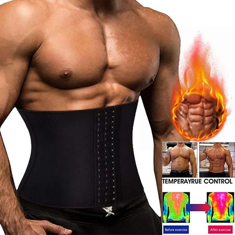 Man Shaper Male Waist Trainer Cincher Corset Male Body Modeling Belt