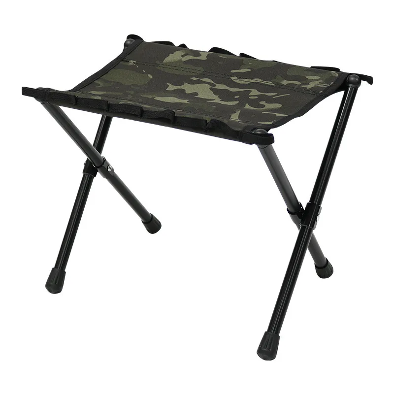 Outdoor Fishing Stool Portable Tactical Chair Lightweight Picnic Self-driving Mini Chair Camping Folding Stool