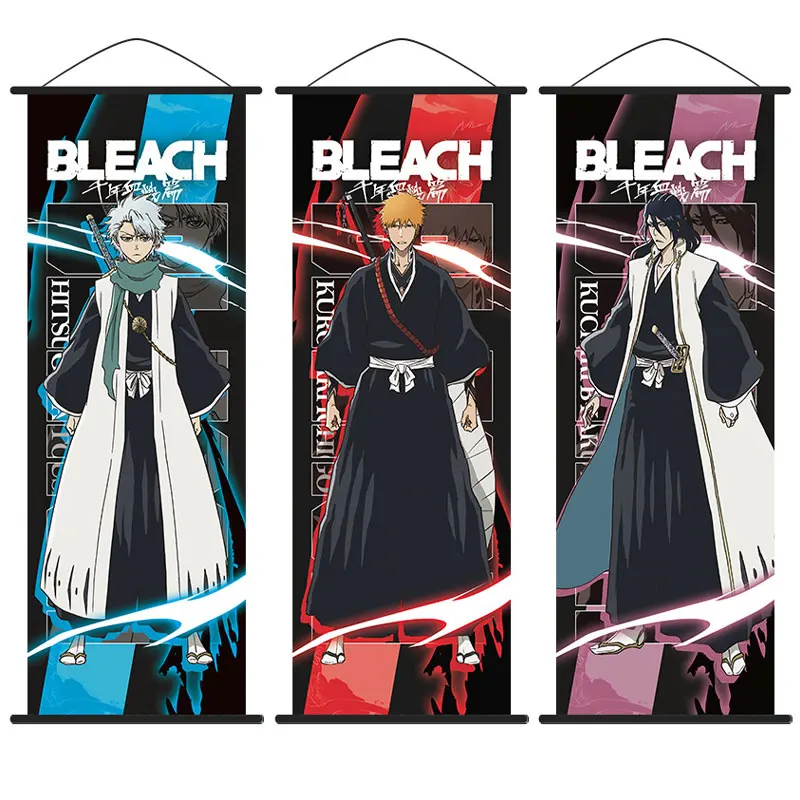 Anime Bleach Renji Abarai Fan Art HD Wall Poster, 300 GSM Printed Poster