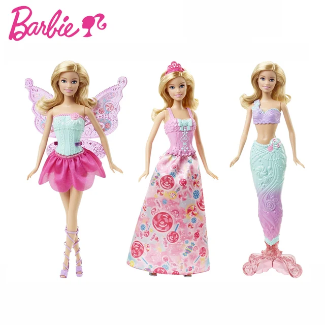 Barbie Cute Girl Dolls Toys Birthday Surprise Gift Diy Toys for Kids Fashion Dolls for Girls Doll Toy Beautiful Princess Hair 2