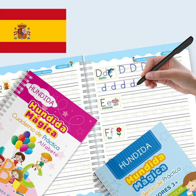 Cuaderno Caligrafía Para Niños - Material Escolar Y De Oficina - AliExpress