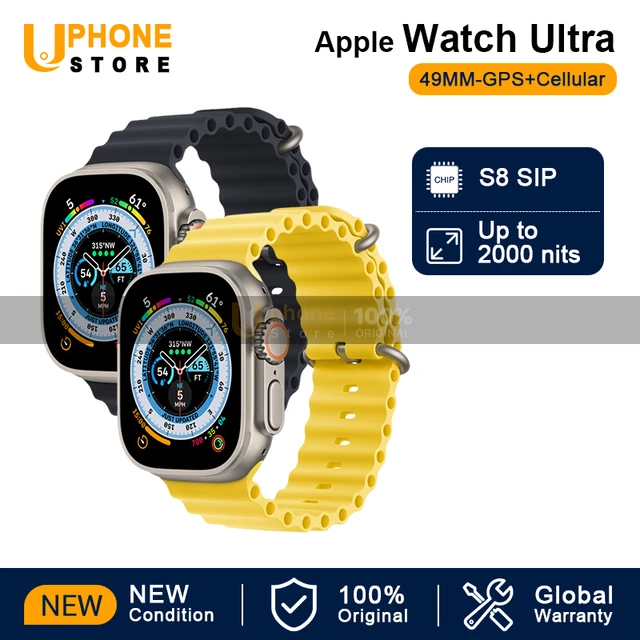 Apple Watch Ultra  36-hour battery, 49mm case