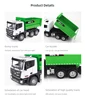 HUINA 1556 1/18 RC Truck Remote Controlled Car Dumper Caterpillar Tractor 6CH Engineering Vehicle Excavator Model Toys For Boys 5