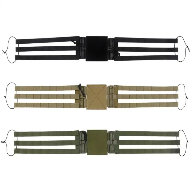 

Tactical Skeletal Cummerbund Quick Release Buckle Set Kit 3 Band For JPC 420 419 XPC Airsoft Vest plate carrier Mounting Strap