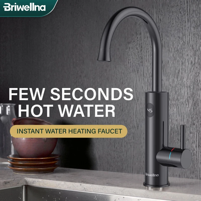 Briwellna-aquecedor Elétrico de Água em para Cozinha em Torneira sem Armazenamento sem Água Aquecedor de Água Torneira Chuveiro